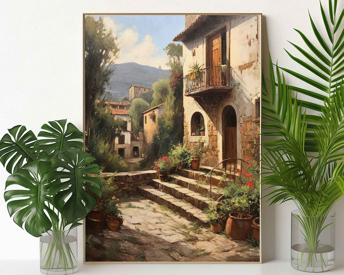 Framed Image of Italian Scenic Lifestyle Travel & Landscapes of Italy Wall Art Prints