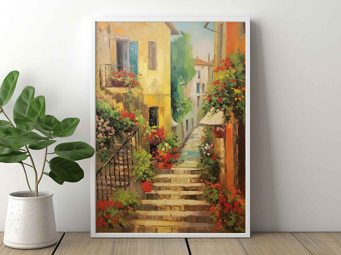 Framed Image of Italian Scenic Landscapes & Lifestyle Travel Wall Art Prints of Italy