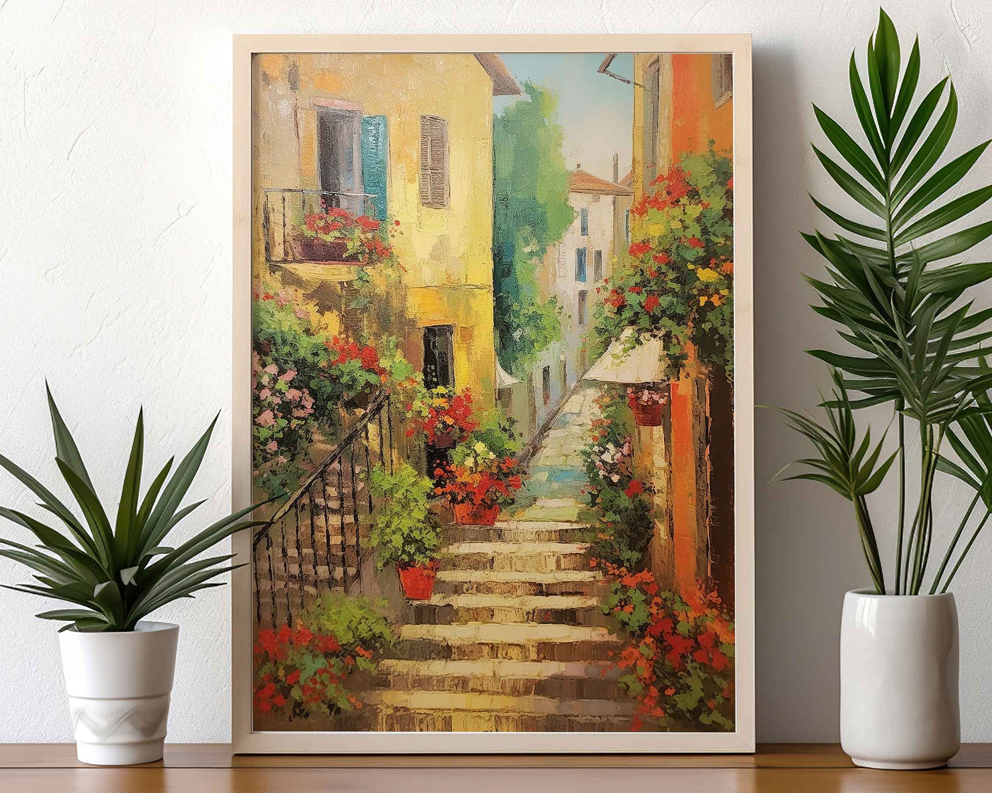 Framed Image of Italian Scenic Landscapes & Lifestyle Travel Wall Art Prints of Italy