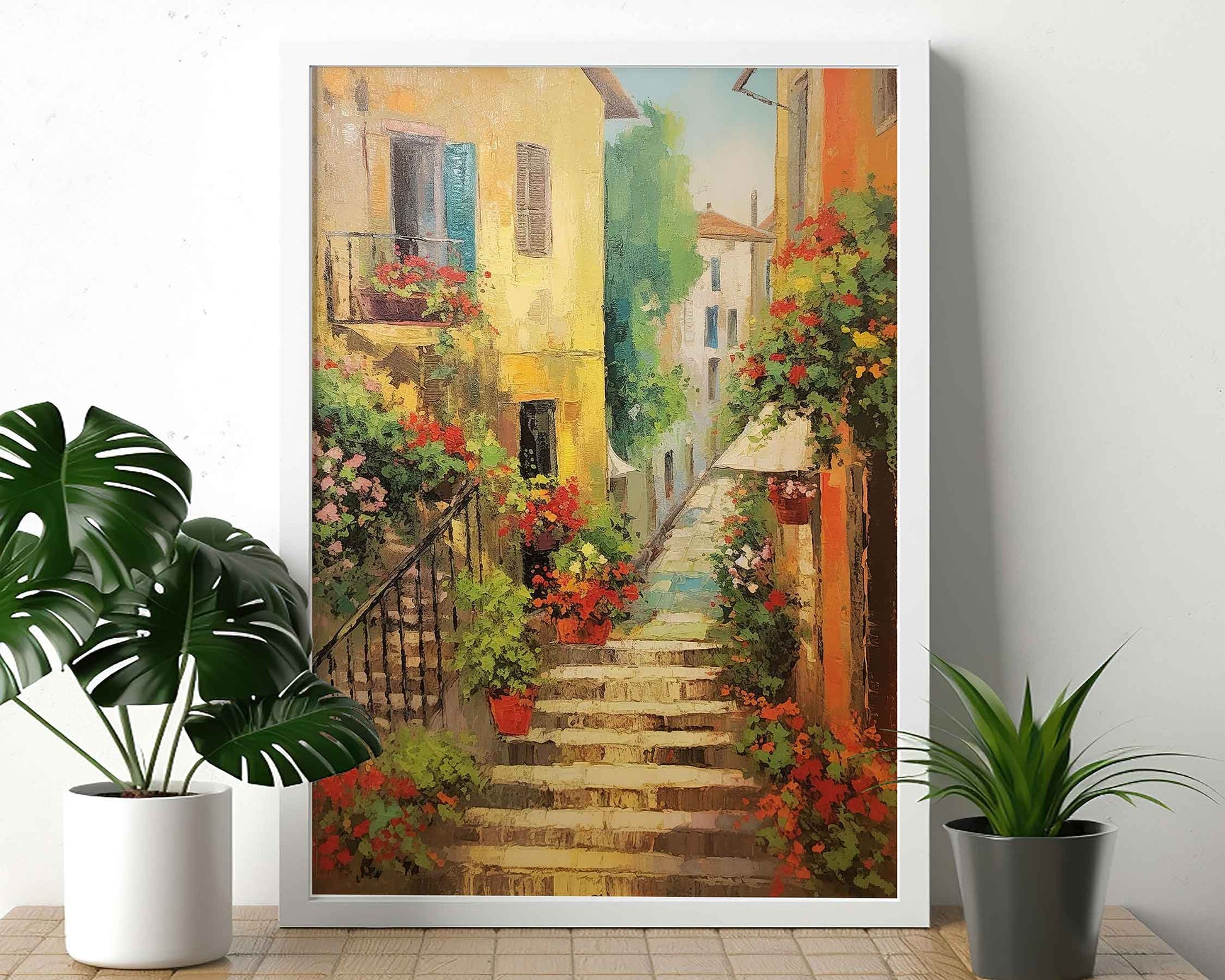 Framed Image of Italian Scenic Landscapes & Lifestyle Travel Wall Art Prints of Italy