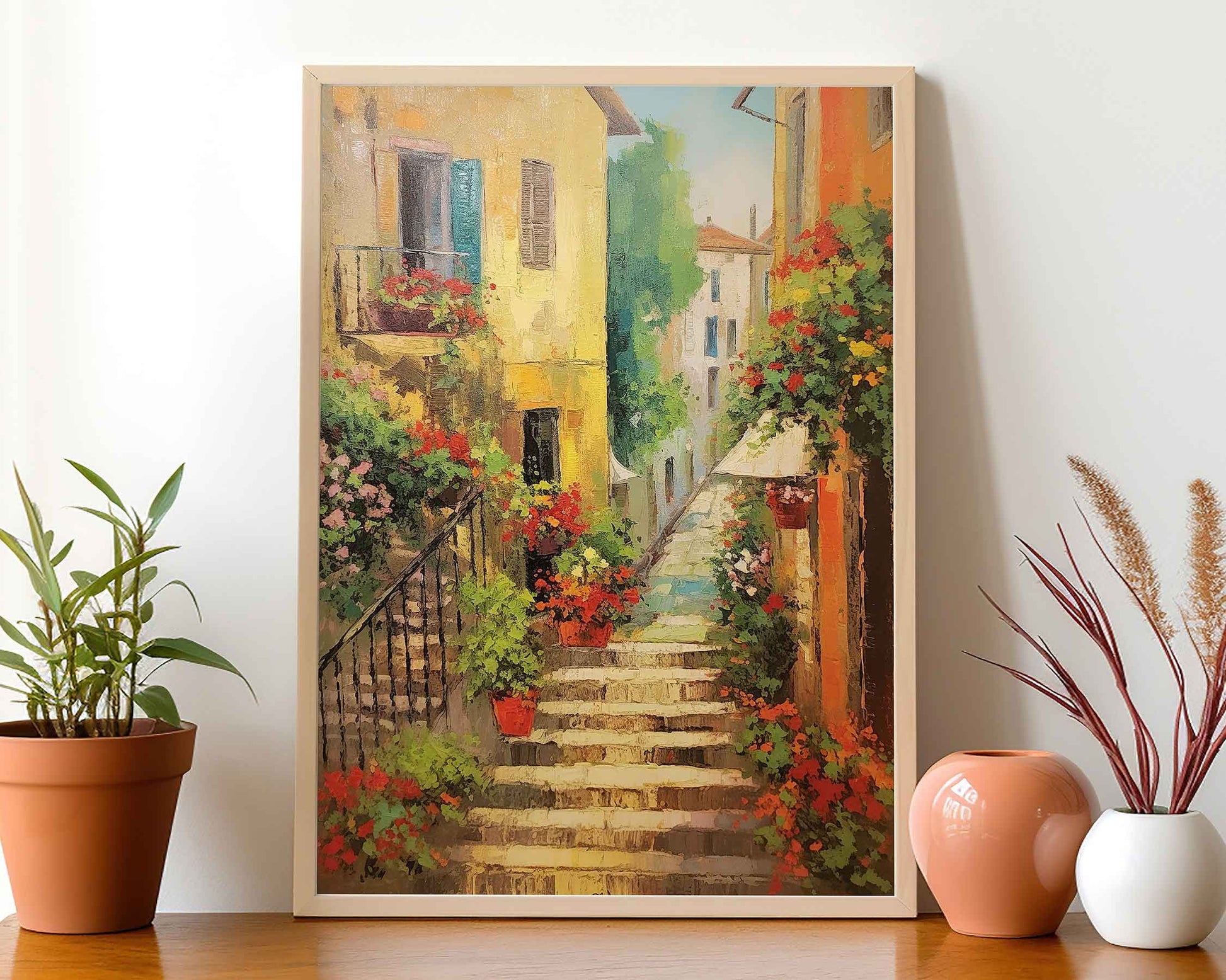 Framed Image of Italian Scenic Landscapes & Lifestyle Travel Wall Art Prints of Italy